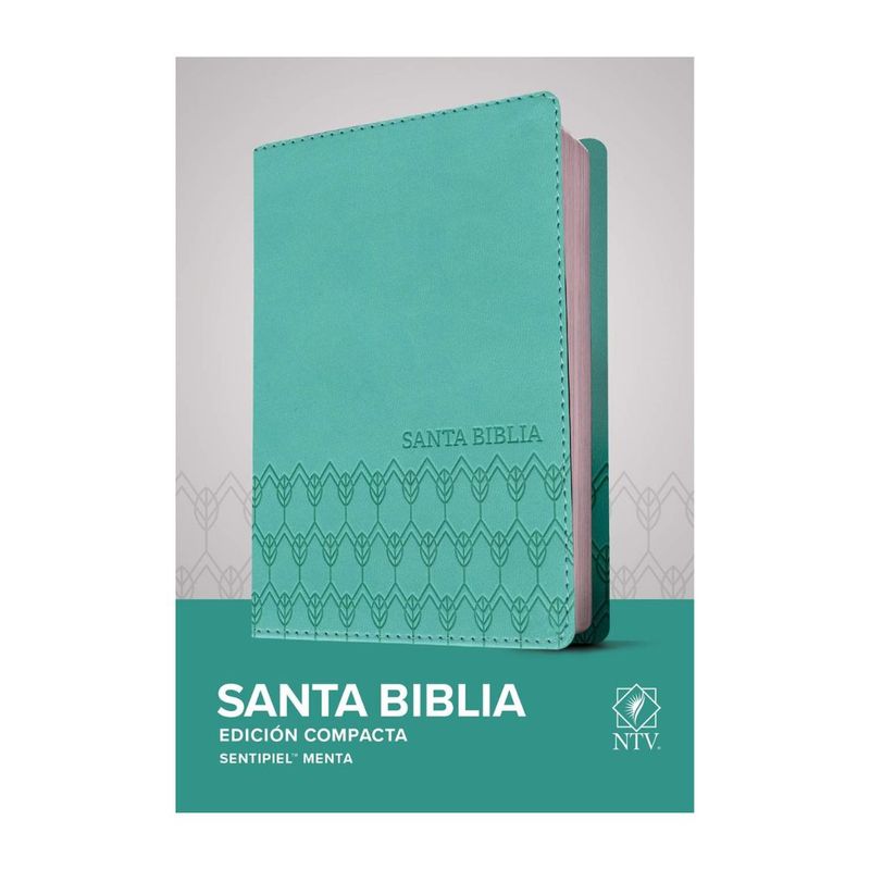 NTV Santa Biblia: EdiciÔøΩn compacta (Mint/LeatherLike) - 9781496438874