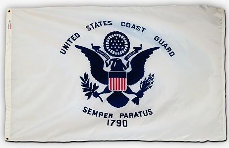 3‚Äô x 5‚Äô U. S. Coast Guard Printed Perma-Nyl Flag by Valley Forge Flag