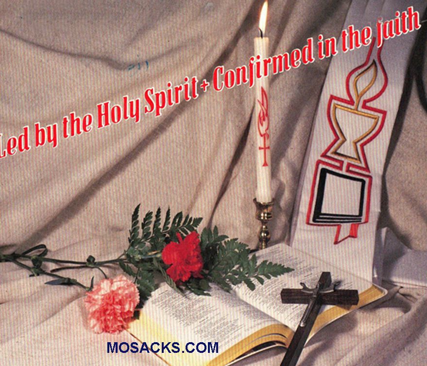 Bulletin Covers Led By Holy Spirit 100 Pack-A6128, Confirmation Cover