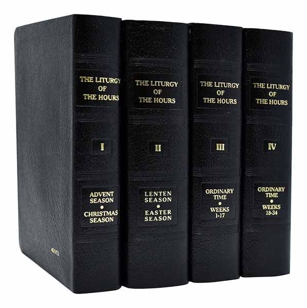 Liturgy of the Hours 4 Vol., Catholic Book #409/13