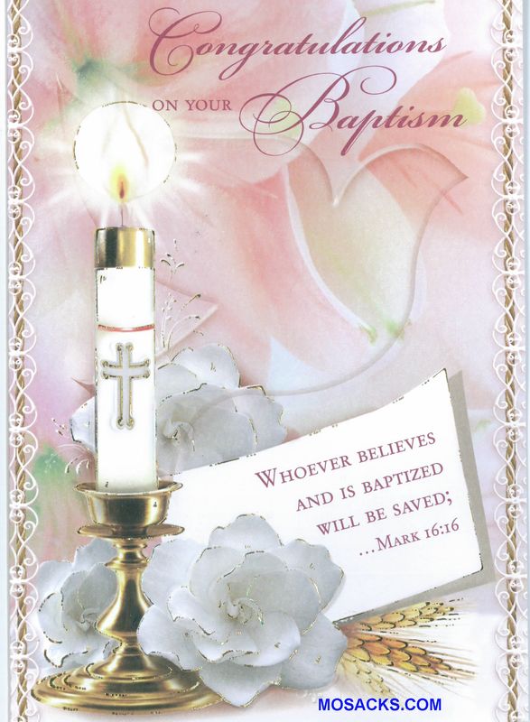 Congratulations On Your Baptism-BAPT87479