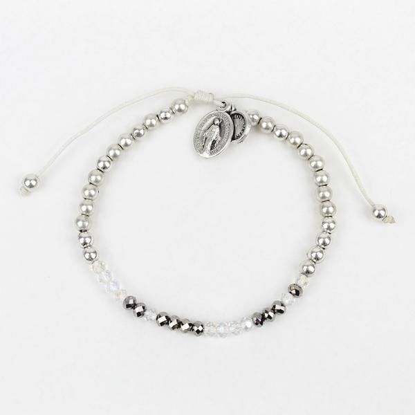 My Saint My Hero Will You Be My Sponsor Bracelet-16035SL