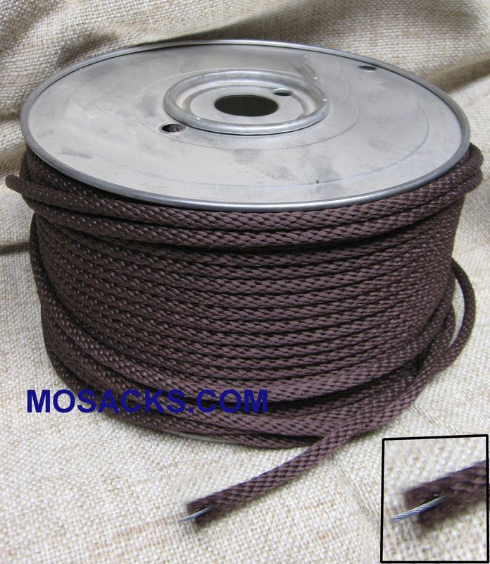 5/16 Bronze-Tone Polypropylene Wire-Core Halyard 442-HAL-PB30W 5/16" Bronze-Tone Polypropylene Wire-Core Halyard 442-HAL-PB30W
