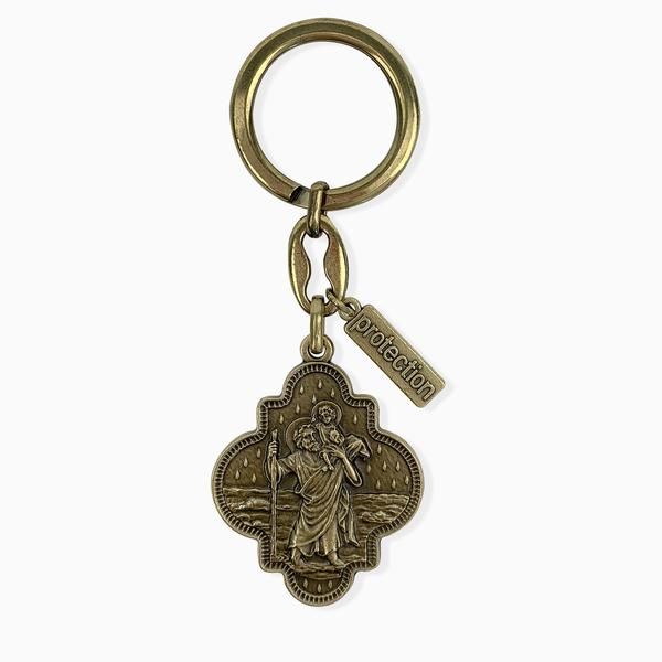 My Saint My Hero St. Christopher Key Ring - 46005Series