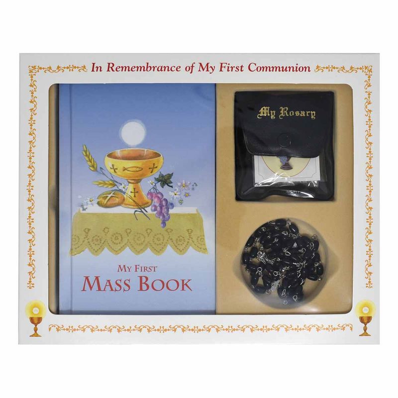 First Mass Book Classic Boxed Set for Boys from Catholic Book Publishing 808/56B 60-9780899428628