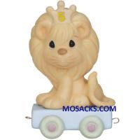 Precious Moments Birthday Train, This Day Is Something To Roar About, Age 5 4.25" 142025