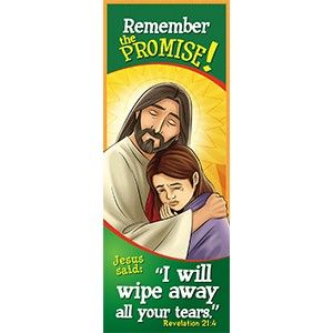 This I will wipe away all your tears bookmark has a special prayer to Jesus on the back. Wipe Away …