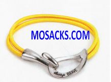 Always Brave Cancer Awareness Bracelet Rhodium Yellow 452-220832 Always Brave Disease and Cancer Awareness Bracelet Rhodium Yellow 452-220832