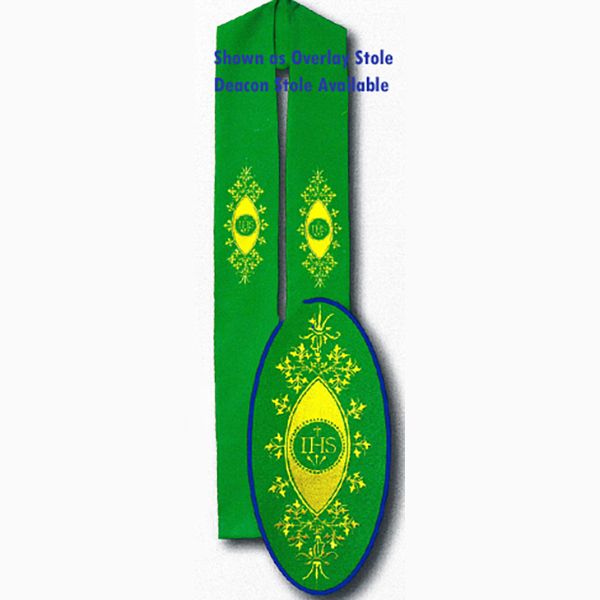Beau Veste Ornate I.H.S Deacon Stoles 10-776