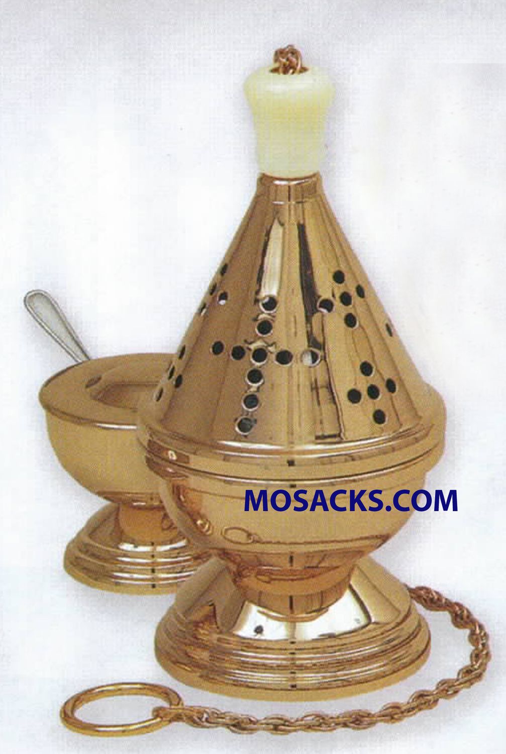 K Brand Censer And Boat 9 Inch-K601
