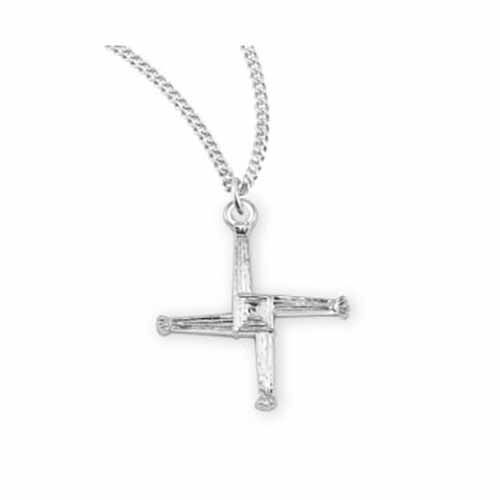 Sterling Silver St. Brigid Cross, 3/4", S373818C