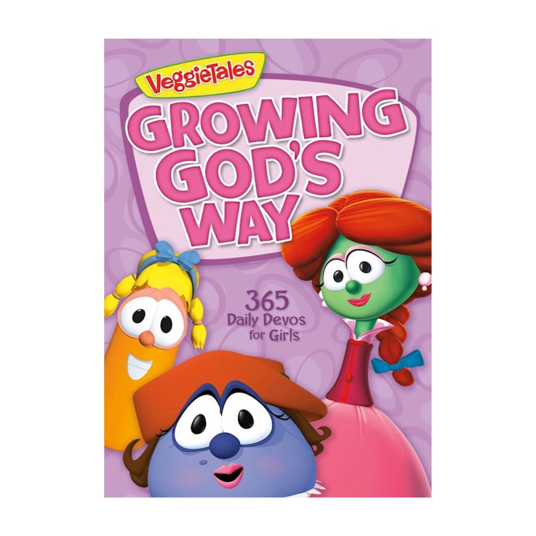 Growing God's Way: 365 Daily Devos For Girls (VeggieTales) - 9781546003588