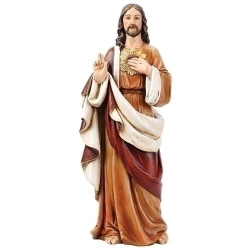 Sacred Heart of Jesus Figure, 24 Joseph Studio Renaissance 24 Inch Sacred Heart Statue 20-65962