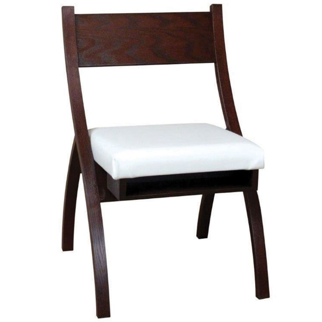 Folding Chair with upholstered seat & wood back 21" wide x 22" deep x 33" high 40-212 available in …