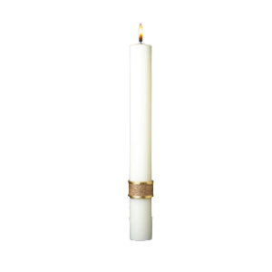 eximious Beeswax Paschal Candle Evangelium‚Ñ¢ Complementing Altar Candles