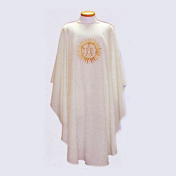 Beau Veste IHS Chasuble  with front and back design-2028A