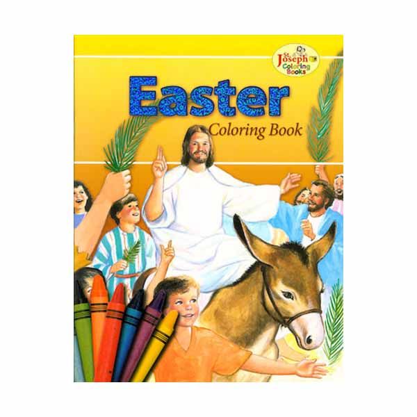 Coloring Book Easter-692 St Joseph 32 page Coloring Book Easter-692