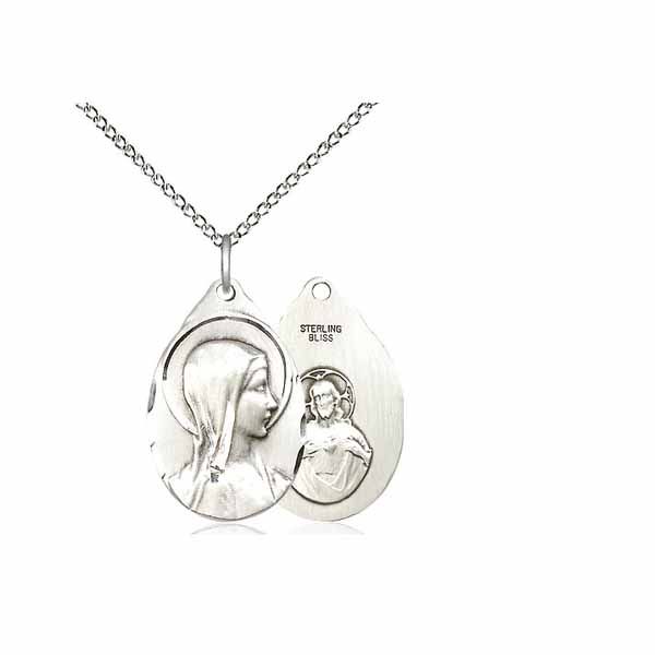 Bliss Sorrowful Mother Medal 7/8"