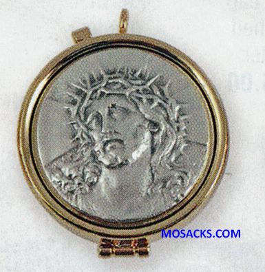 K Brand Pyx Gold Plate Jesus Crown Of Thorns 7 Host capacity-K90 Free Shipping on $100. Order