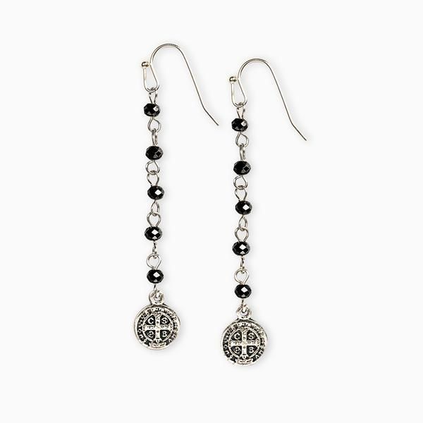 My Saint My Hero Drops From Heaven Silver Earrings 40008SL