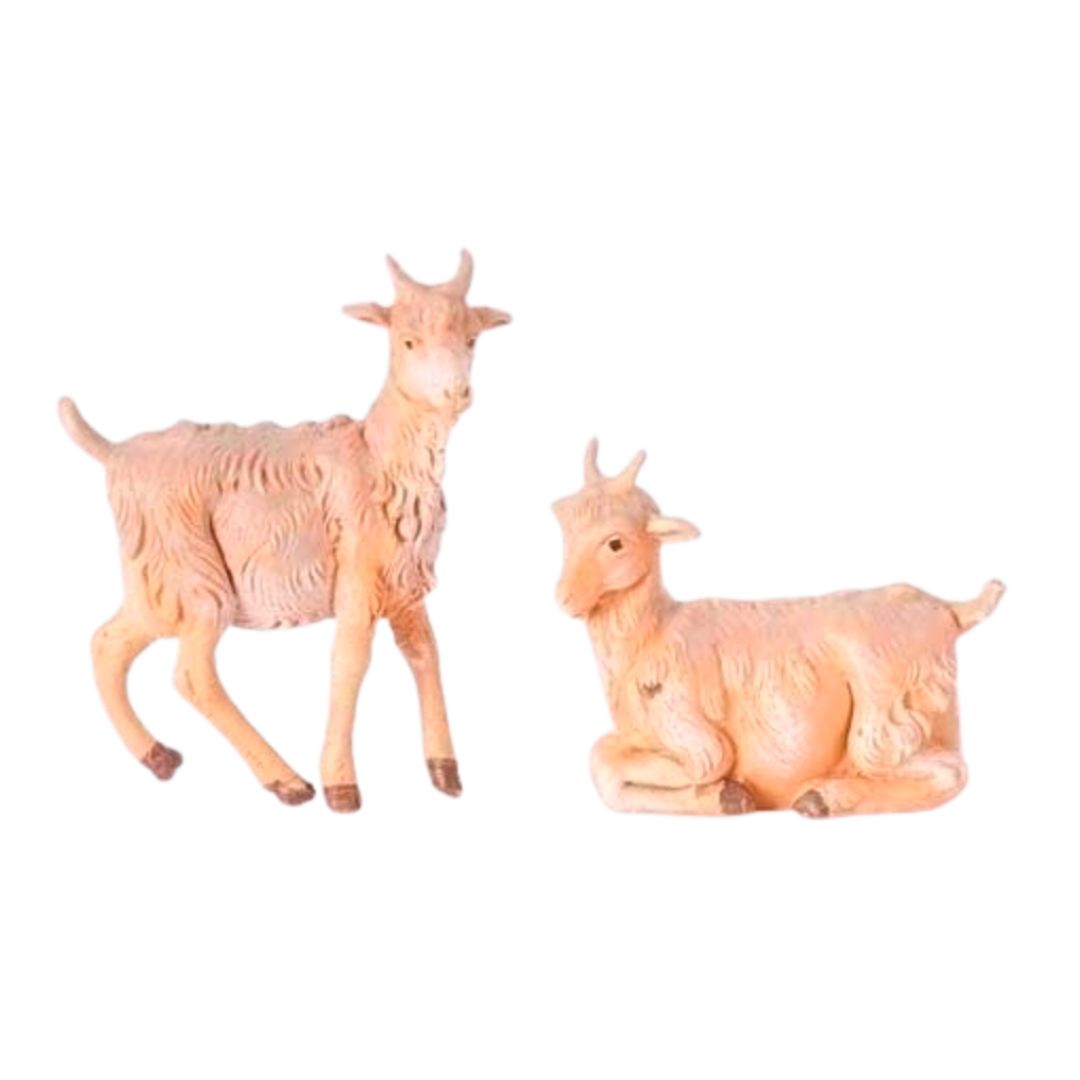 Fontanini 5 Fontanini 5 Inch Goats 2 Pc. Set 54030