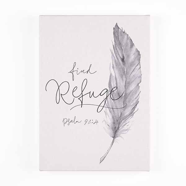 "Find Refuge" 5" x 7" Wall Art - CVS0136