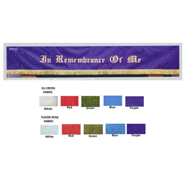 Parament Set Frontal 12x96 Inch-FTP25-96