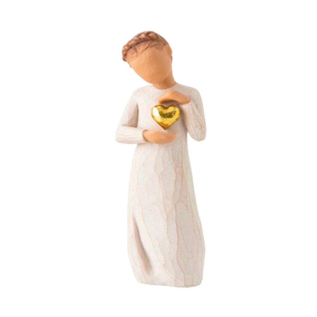 Wlllow Tree Keepsake Figurine, 5.5 Willow Tree Figurine Keepsake Kept forever in the heart 5.5"H 26132