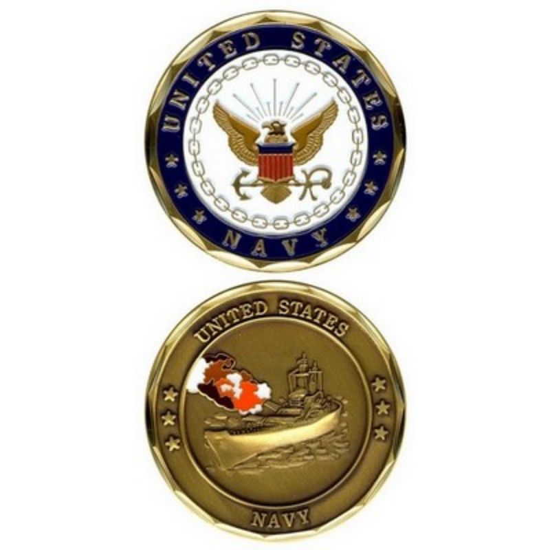 Challenge Coin - ‚ÄúUnited States Navy‚Äù Challenge Coin 487-2242