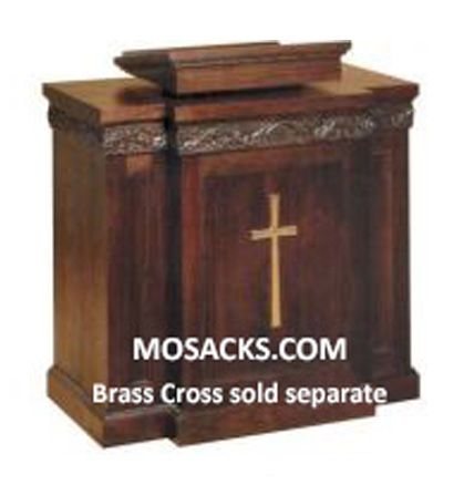 Church Furnishings W Brand Wooden Pulpit 40-1450