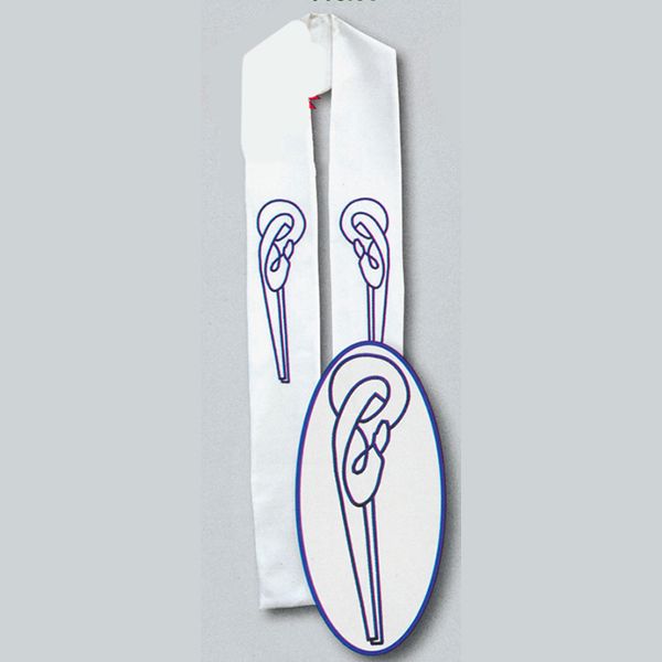 Beau Veste Mary Overlay 10-785 is a beautiful Priest Overlay Stole with an outline of Mary embroide…