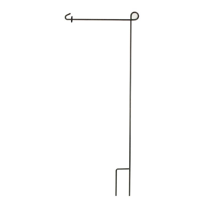 Flagtrends by Carson Garden Flag Stake Metal Powder Coated Black 480-60733