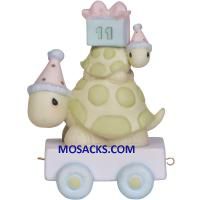 Precious Moments Birthday Train, Take Your Time Its Your Birthday, Age 11 4.25" 142031