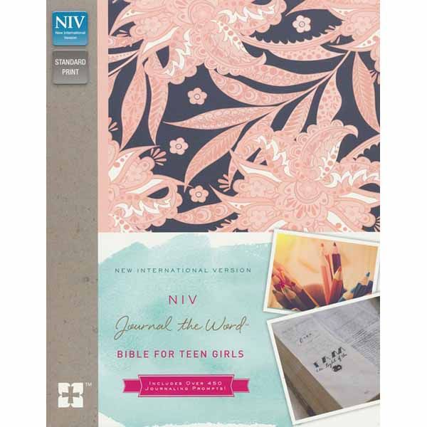 NIV Journal the Word Bible for Teen Girls - 9780310447276