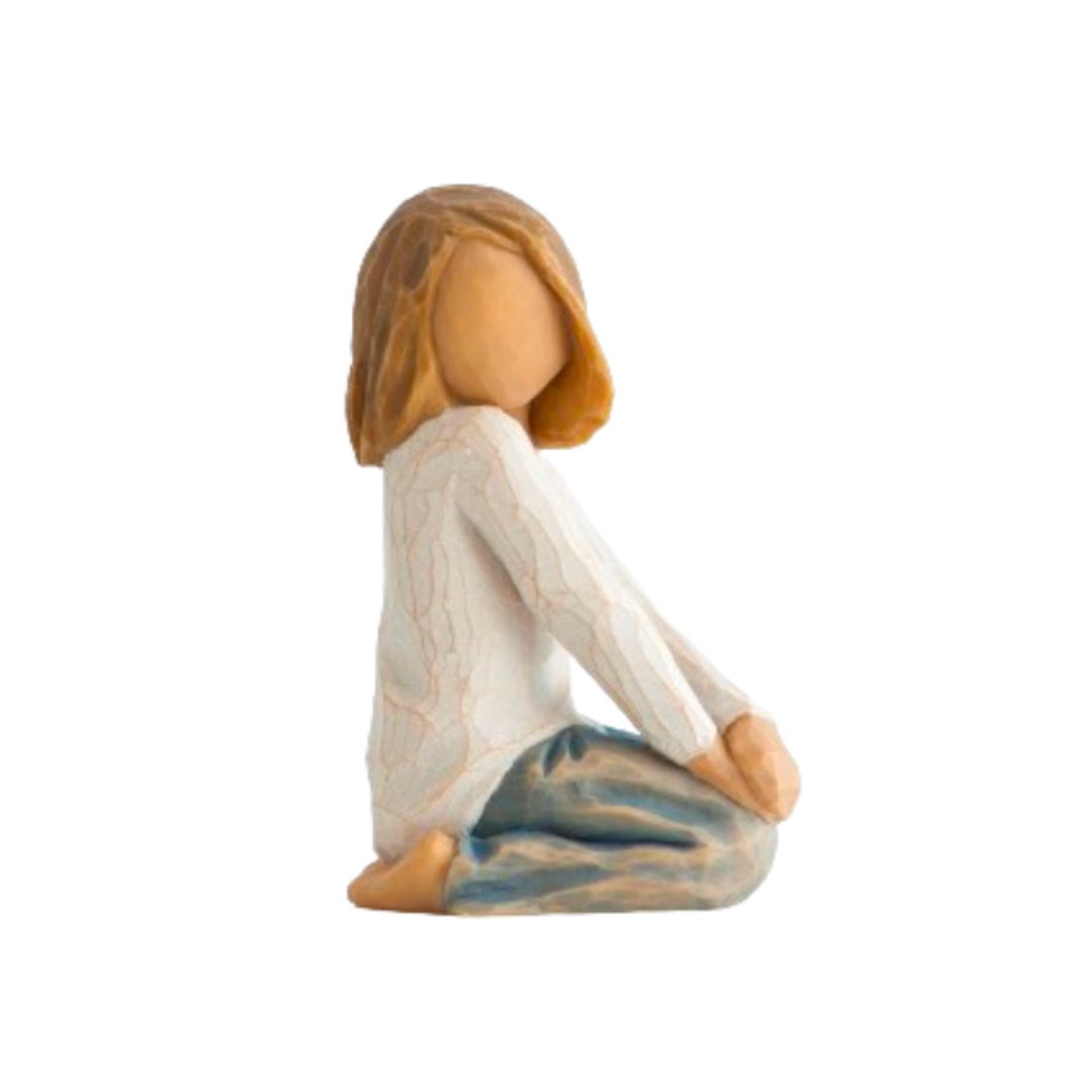 Willow Tree Figurine Joyful Child nurtured by your loving care 3" H 26223