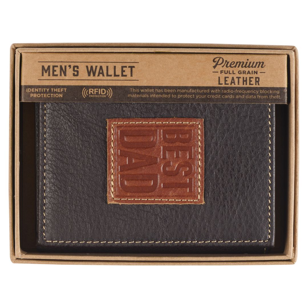 Best Dad Leather Wallet - WT147
