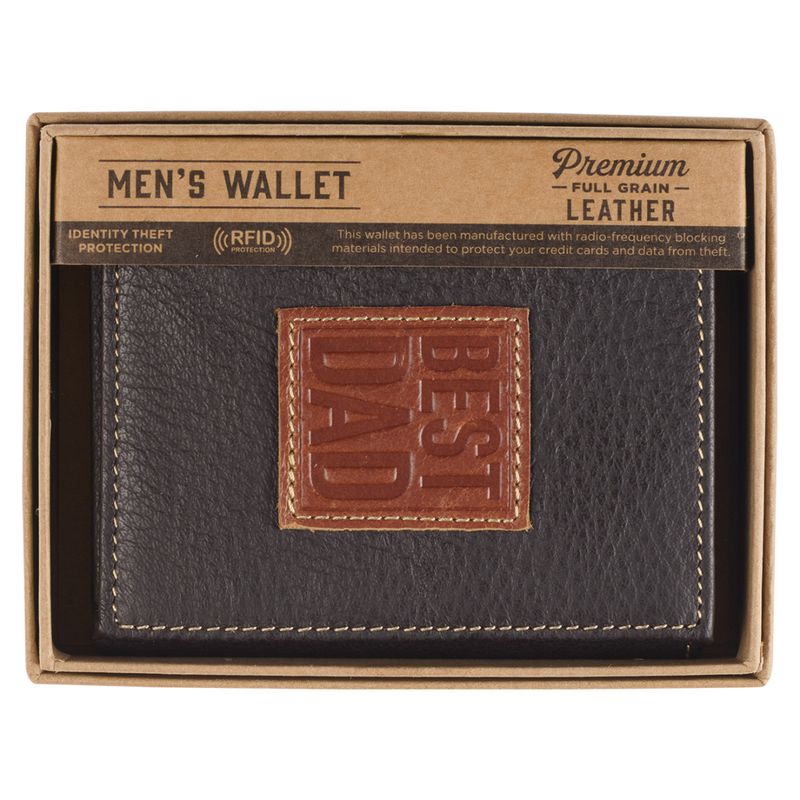 Best Dad Leather Wallet - WT147