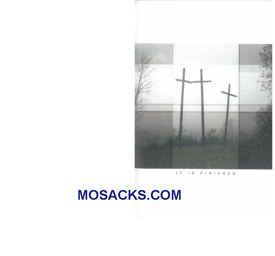Bulletin Covers It Is Finished 100 Pack-A4452, Good Friday Cover