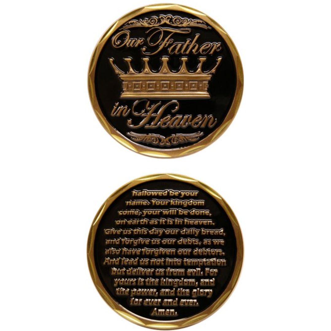 Challenge Coin - The Lord's Prayer 487-2598 Challenge Coin - The Lord's Prayer Challenge Coin487-2598