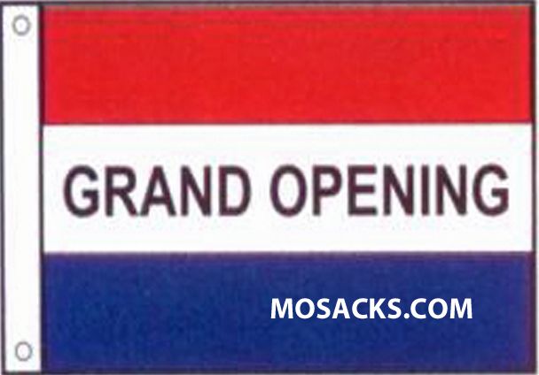 GRAND OPENING 3' x 5' Nylon Message Flag, #120032 GRAND OPENING 3' x 5' Nylon Message Flag, #120032