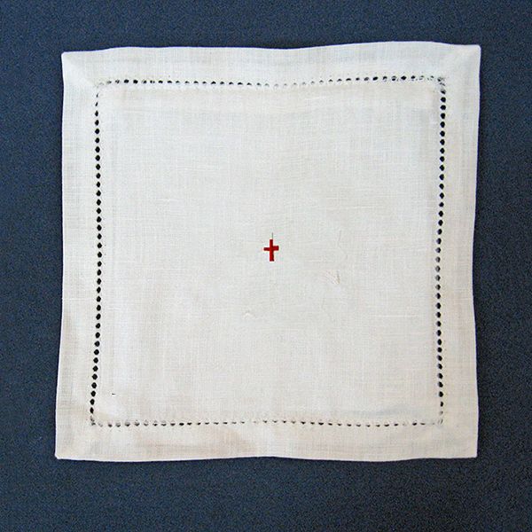 Beau Veste Mass Linen Pall Cover And Insert 100% Pure Linen-255