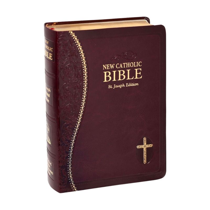 St. Joseph New American Bible Gift Edition Medium Size Burgundy Dura-Lux NABRE 9780896426419  609/1…