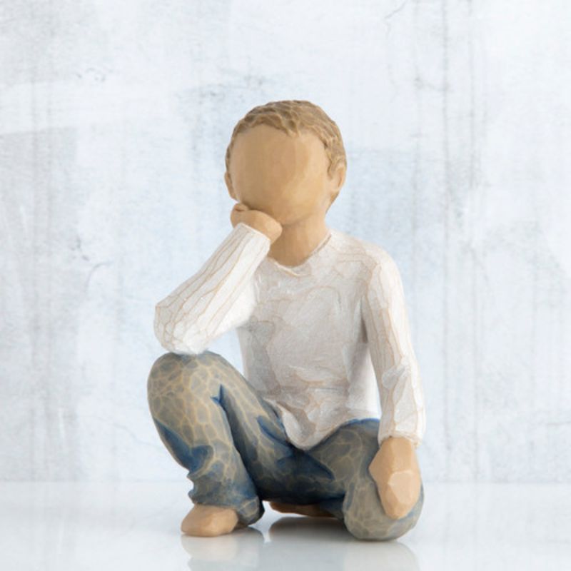 Willow Tree Inquisitive Child 3" h 27350