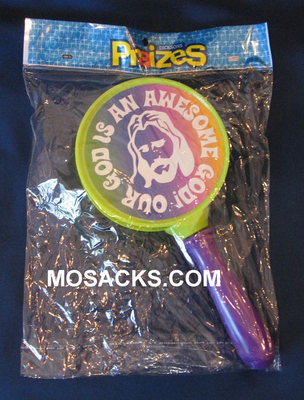 Christian Music Toy - Tambourine: Our God is an Awesome God 71M60