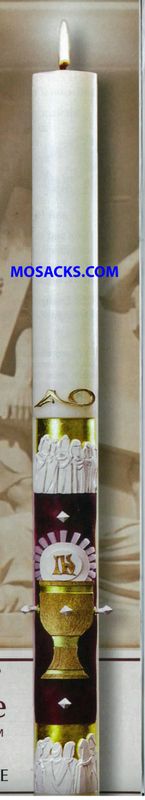 eximious¬Æ 51% Beeswax Paschal Candle The Twelve Apostles‚Ñ¢ by Cathedral Candle