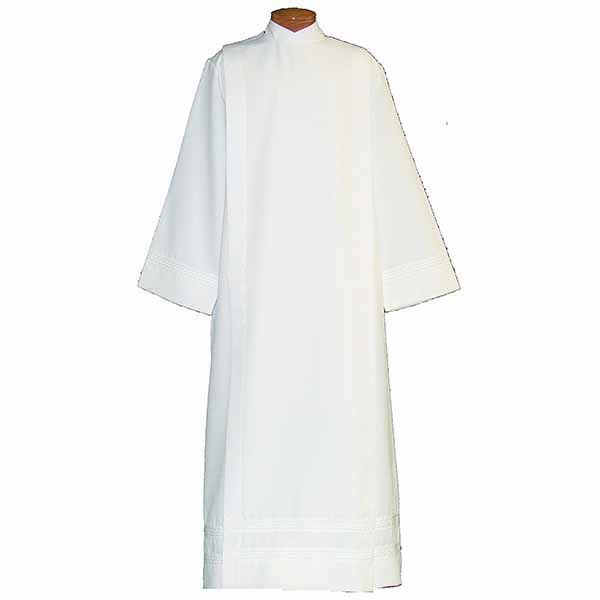Beau Veste Alb with One-Inch Embroidered Braid #4334 Beau Veste Alb 4334