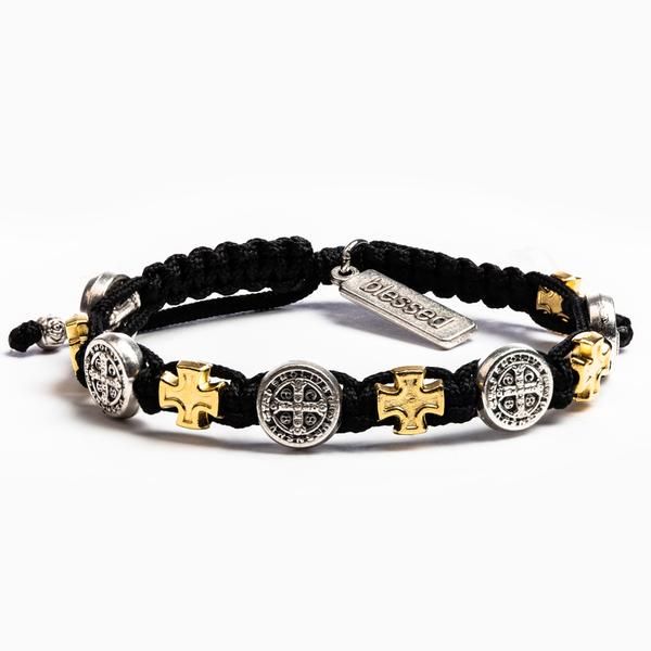 My Saint My Hero Blessings In Faith Bracelet Mixed Medals 10020BK
