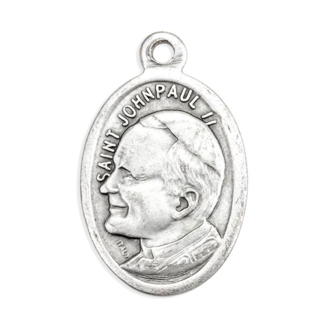 St. John Paul II Oxidized Medal Inexpensive St. John Paul II Oxidized Medal-1086-570