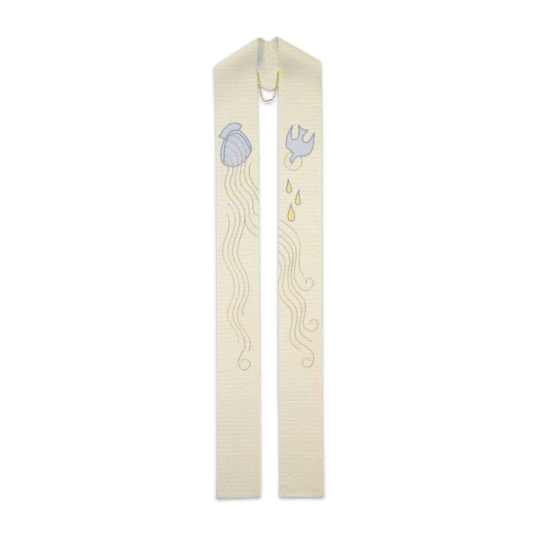 Slabbinck Baptism Overlay Stole Slabbinck Overlay Stole Baptism #50-3814
