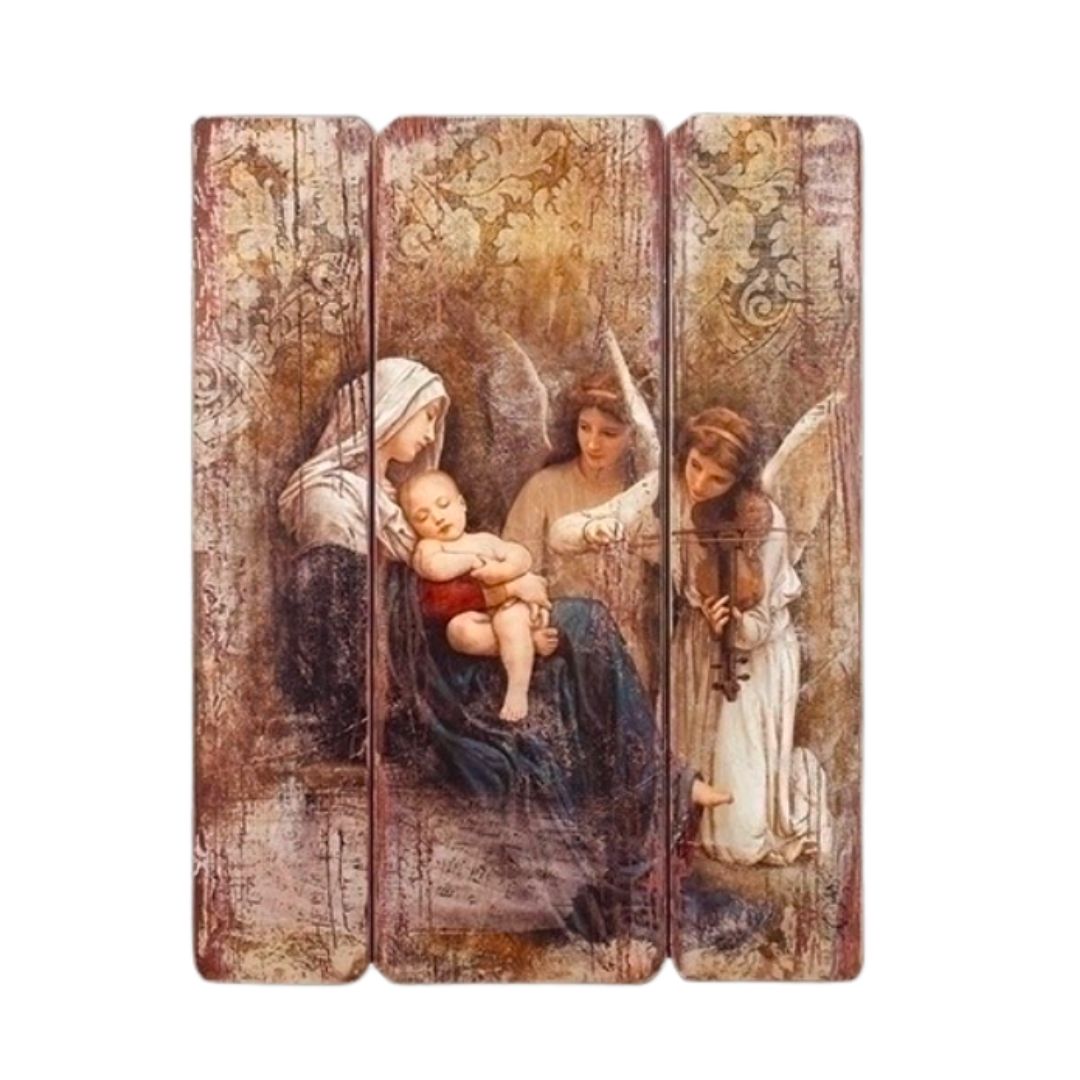 Joseph's Studio Song Of The Angels Decorative Panel 26 Joseph's Studio Renaissance Collection Song Of The Angels Plank Style Decorative Panel Plaque 26" H…